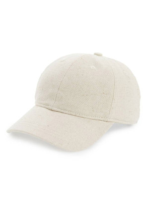 Cotton-&-Linen-Baseball-Cap