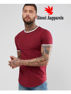 Hot-Selling-Men-Fashionable-Muscle-Ringer-T-Shirt-In-Burgundy