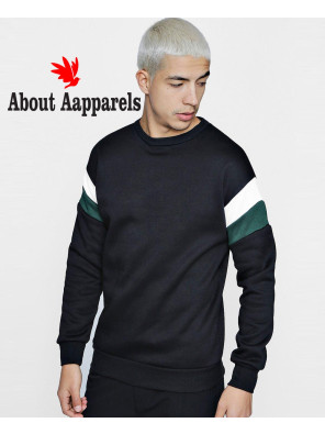 Men-Arem-Colour-Block-Fleece-Panelled-Sweater-Sweatshirt