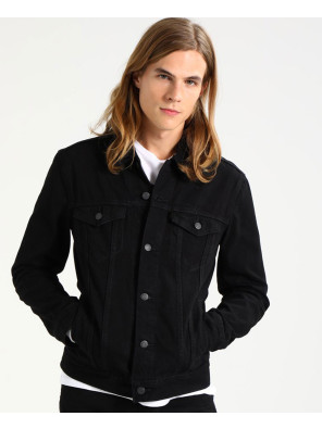 Men-Black-Hot-Selling-Custom-Denim-Jacket