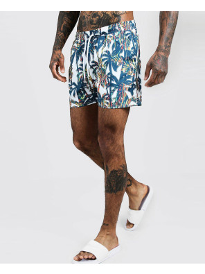 Most-Selling-Sublimation-Palm-Print-Mid-Length-Swim-Short