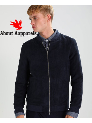 Navy-Blue-With-High-Quality-Men-Faux-Suede-Biker-Leather-Jacket