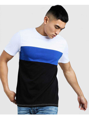 New-Design-Custom-Colour-Block-Men-T-Shirt