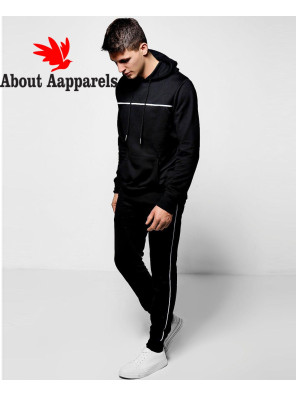 Pullover-Black-Over-The-Head-Hooded-Tracksuit-With-Piping