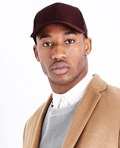 Burgundy-Cap