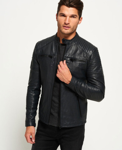 Custom-Biker-Leather-Quilt-Racer-Jacket