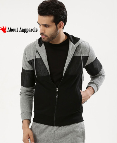 High-Quality-Men-Colour-Block-Mesh-Hoodie