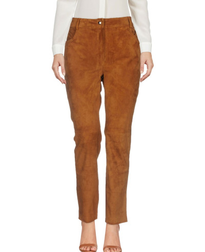 High-Quality-Women-Suede-Front-Flannel-Jogger-Pant