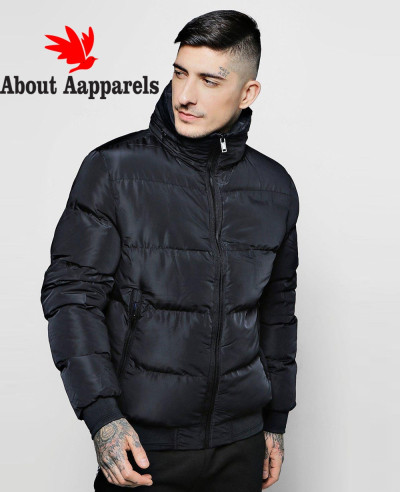 High-Rich-Padded-Funnel-Neck-Puffer-Jacket