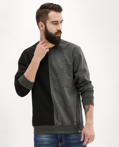 Hot-Selling-Men-Colour-Block-Crew-Neck-Sweatshirt