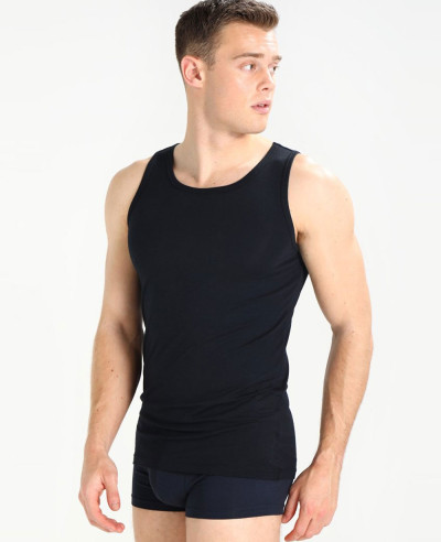 Men-Black-Sleeveless-Stylish-Tank-Top