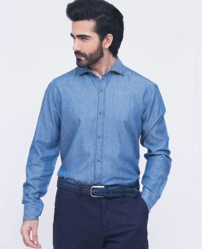 Men-Blue-Denim-Shirts