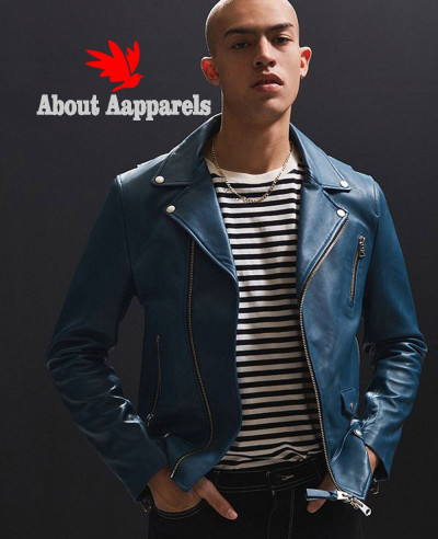 Men-Blue-High-Class-Biker-Real-Leather-Moto-Jacket