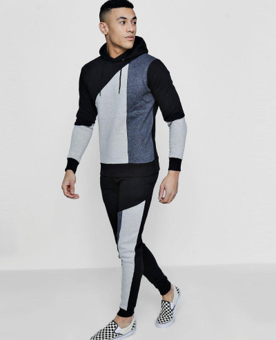 Men-Colour-Block-Hooded-Tracksuit