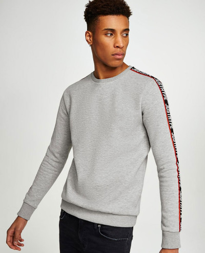 Men-Grey-Taping-Sweatshirt