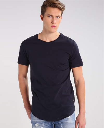 Men-Longline-Sport-Custom-Stylish-Basic-T-Shirt