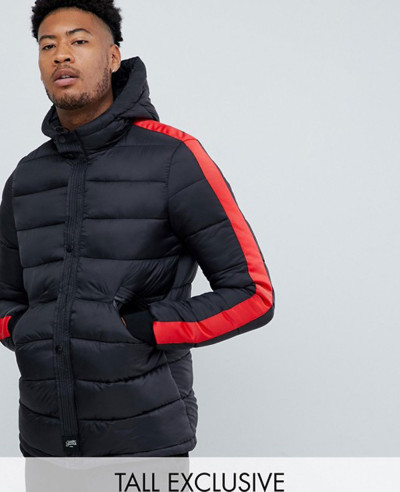 Men-Puffer-Jacket-With-Red-Taping-Exclusive-To-About-Apparels