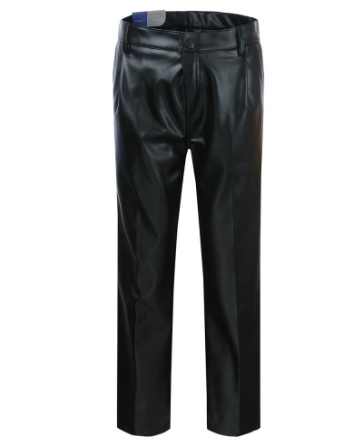 Men-Vintage-Winter-Leather-Motorcycle-Slim-Fit-Pants-Zip