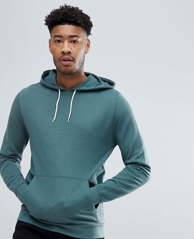 Men-Washed-Green-Pullover-Stylish-Hoodie