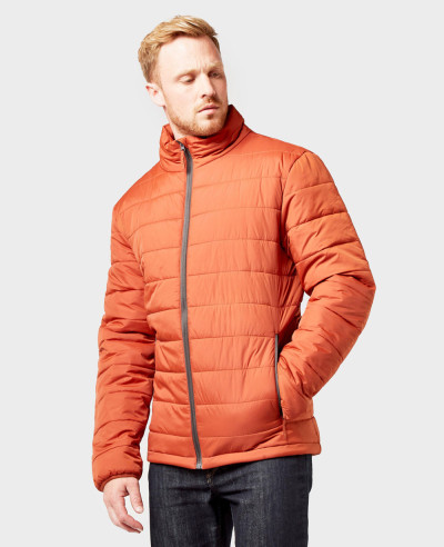 Men's-Orange-Zipper-Padded-Jacket