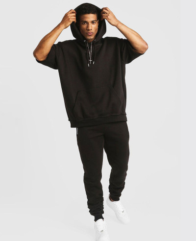 Most-Selling-Men-Black-34-Sleeve-Oversized-Tracksuit