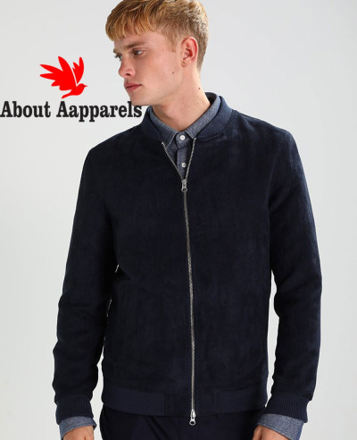 Navy-Blue-With-High-Quality-Men-Faux-Suede-Biker-Leather-Jacket