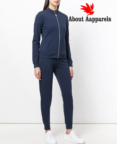 Navy-Blue-Women-Cotton-Fleece-Tracksuit