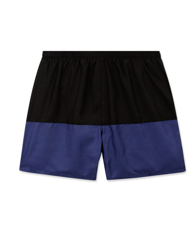 Navy-Contrast-Running-Shorts