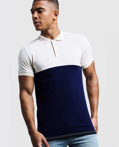 New-Color-Block-Muscle-Fit-Polo-Shirt