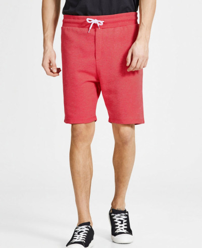 New-Custom-Fashion-Men-Red-Sweat-Short