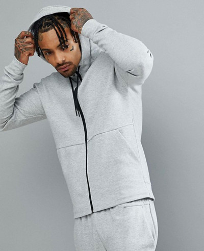 New-Fashionable-With-High-Quality-Men-Grey-Hoodie