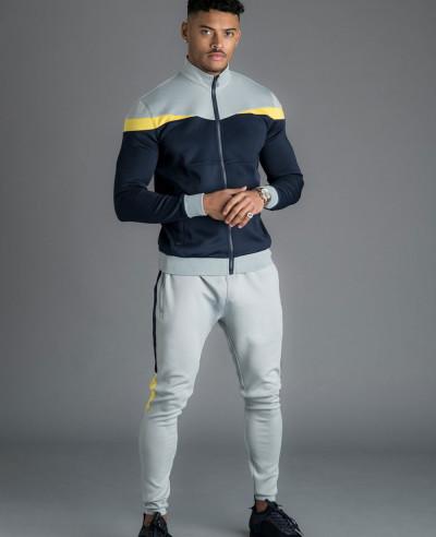 New-High-Quality-Men-Funnel-Neck-Tracksuit-With-Navy-Blue