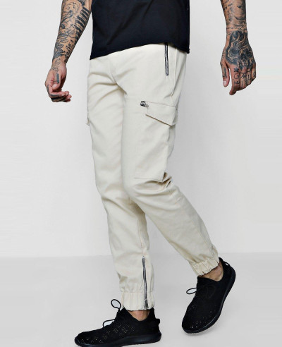 New-Hot-Selling-Custom-Woven-Jogger-Style-Cargo-Trousers