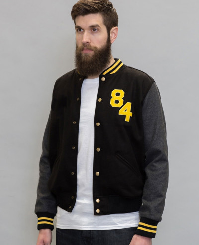 New-Stylish-Custom-Varsity-Bomber-With-Contrast-Sleeve