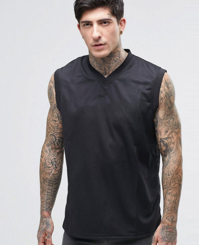 New-Stylish-Men-Custom-Tank-Top-In-Black