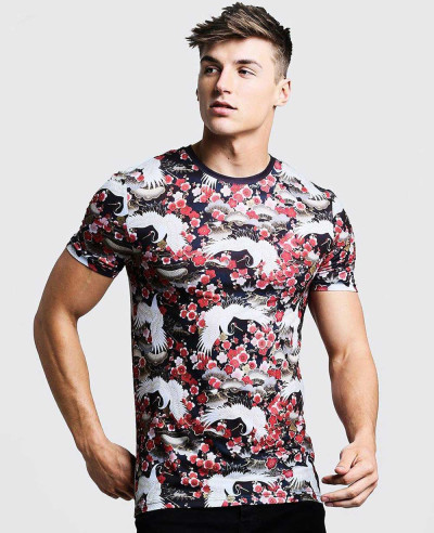 New-Stylish-Muscle-Fit-T-Shirt-In-All-Over-Sublimation-Print