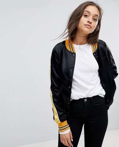 New-Stylish-Satin-Bomber-Varsity-Jacket