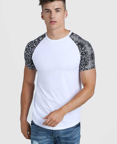 Original-Men-Muscle-Fit-Snake-Print-Raglan-T-Shirt