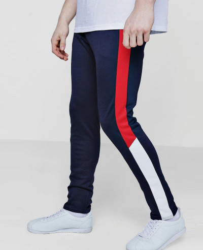 Skinny-Fit-Colour-Block-Drawcord-Jogger