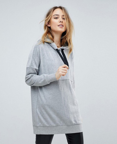Tall-Oversized-Longline-Grey-Hoodie-Sweater