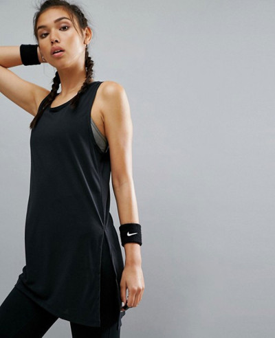 Training-Breathe-Longline-Mesh-Tank-In-Black