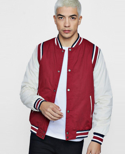 Varsity-Bomber-With-Contrast-Sleeve