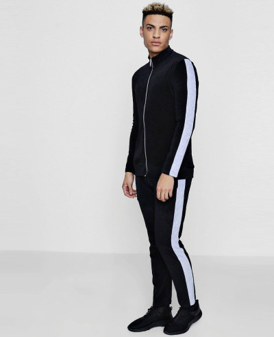 Velour-Black-Panel-Detail-Skinny-Fit-Tracksuit