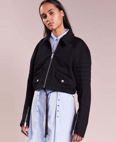 Women-Custom-Made-Style-Black-denim-Jacket
