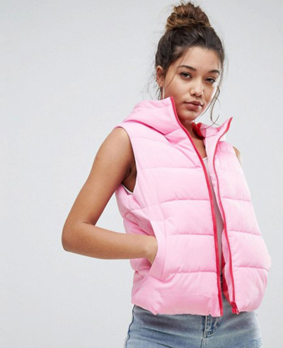Women-Pink-Fashion-Style-Padded-Gilet-Jacket