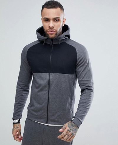 Zip-Up-Through-Colour-Block-Hoodie-In-Grey