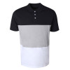 Colour-Block-Short-Sleeve-Polo-Shirts