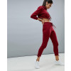 Fashion-Design-Drawstring-Joggers-In-Red-Sweatsuit
