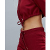 Fashion-Design-Drawstring-Joggers-In-Red-Sweatsuit