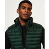 Hot-Selling-Men-Custom-Padded-Puffer-Double-Zipper-Vest-Gilt